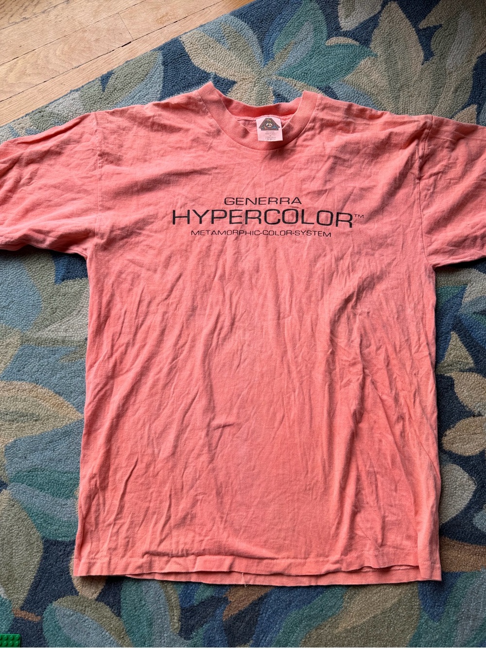 Vintage 90’s generra Hypercolor orange size medium tee